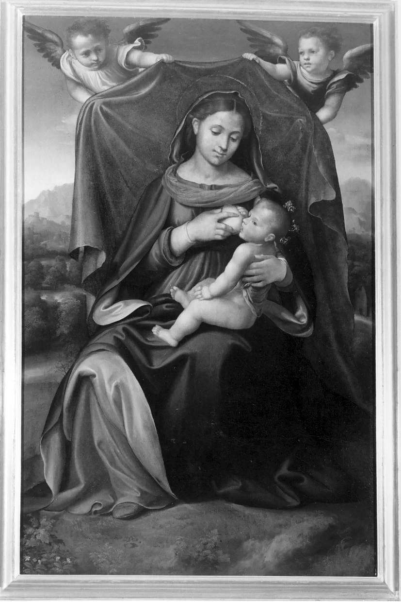 Madonna del latte. Madonna col Bambino - Crema